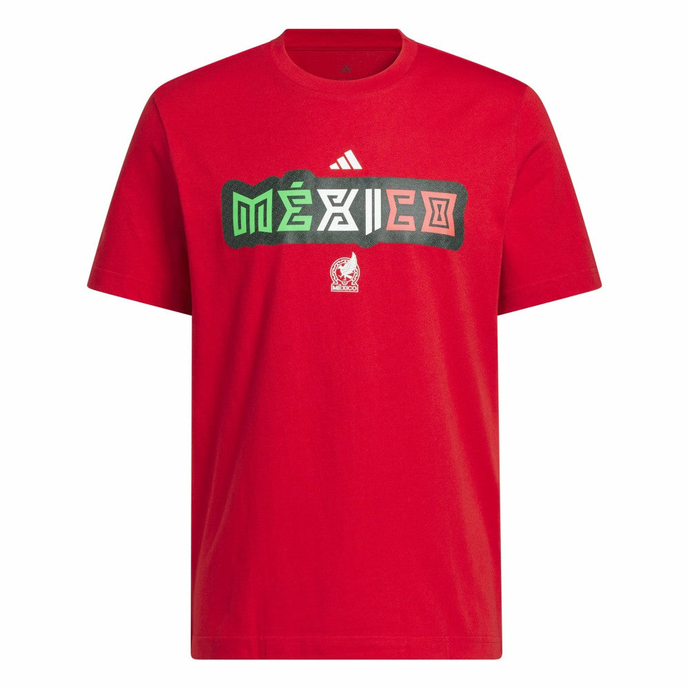 Mexico National Team Jersey Hook T-Shirt - Red | Adidas on sale