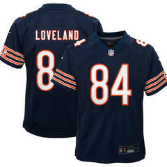 Colston Loveland Chicago Bears Youth Game Jersey - Navy | Nike outlet