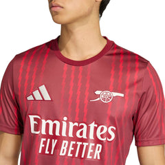 Arsenal 2025/26 Pre-Match Training Jersey - Red | Adidas sale