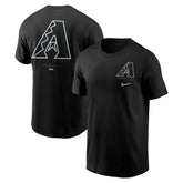 Arizona Diamondbacks Bar Loading T-Shirt - Black | Nike