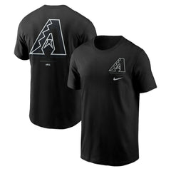 Arizona Diamondbacks Bar Loading T-Shirt - Black | Nike