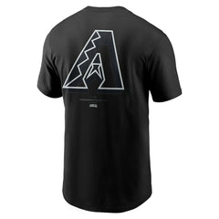 Arizona Diamondbacks Bar Loading T-Shirt - Black | Nike
