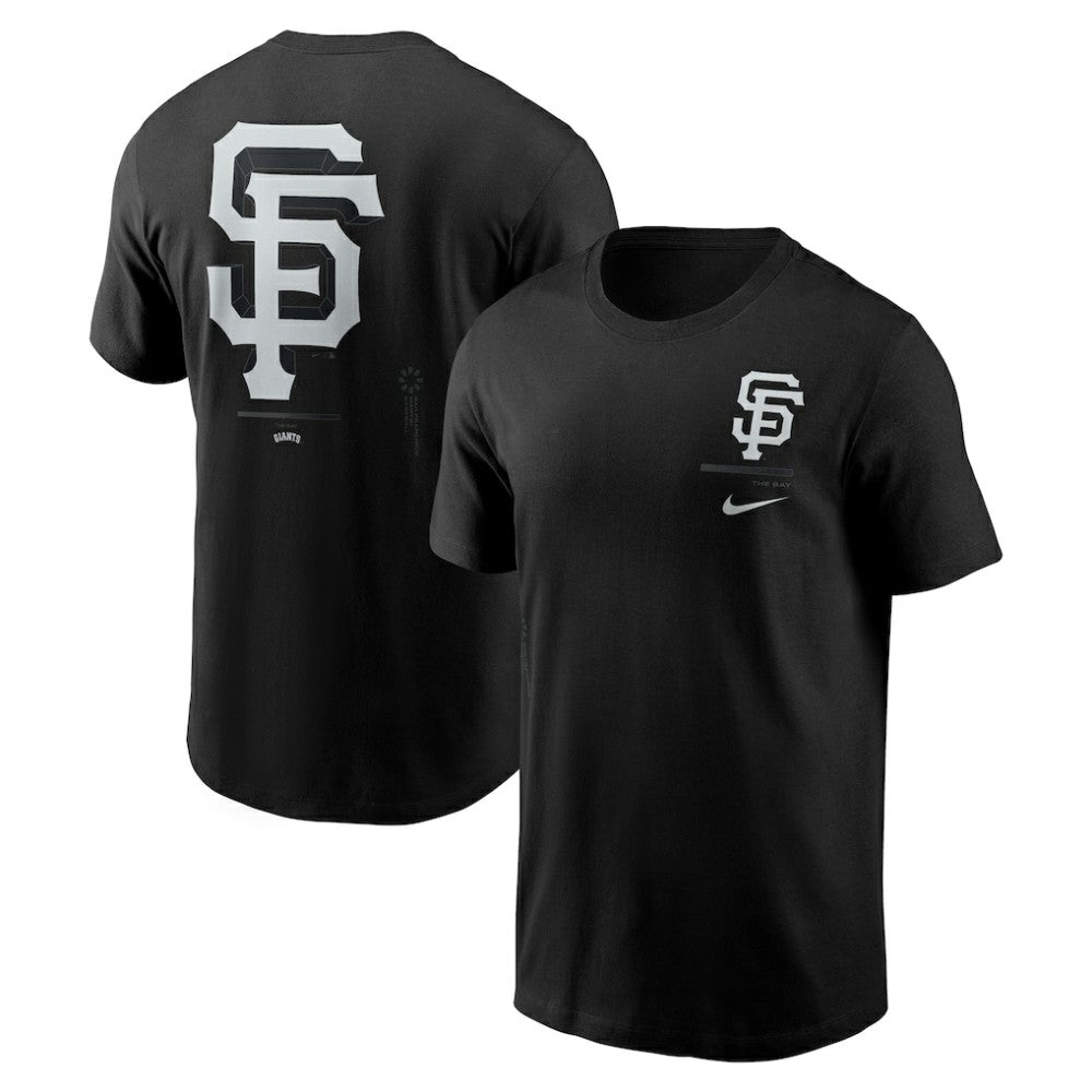 San Francisco Giants Bar Loading T-Shirt - Black | Nike