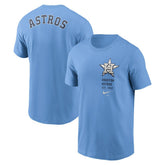 Houston Astros Record Shattered T-Shirt - Light Blue | Nike