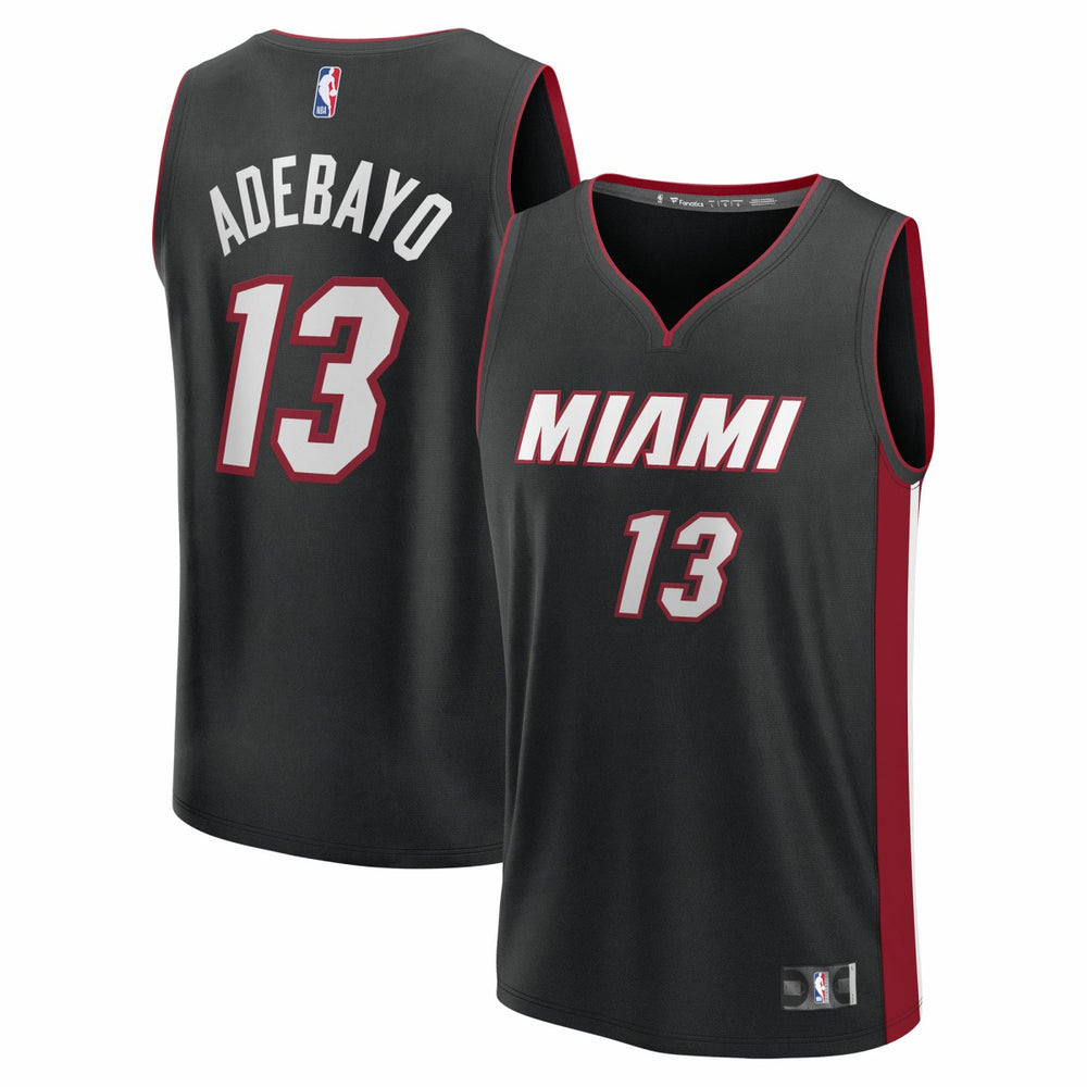 Bam Adebayo Miami Heat Youth Fast Break Replica Player Jersey - Black - Icon Edition | Fanatics on sale