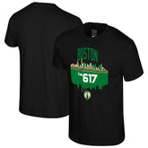 Boston Celtics Stadium Essentials Cities T-Shirt - Black on sale