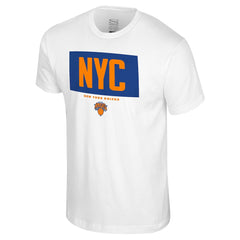 New York Knicks Stadium Essentials Crossbar T-Shirt - White discount