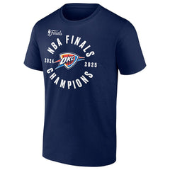 Oklahoma City Thunder 2025 NBA Finals Champions Offensive Rebound T-Shirt - Navy | Fanatics shop