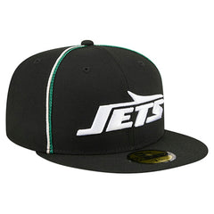 New York Jets New Era Soutache 59FIFTY Fitted Hat - Black online
