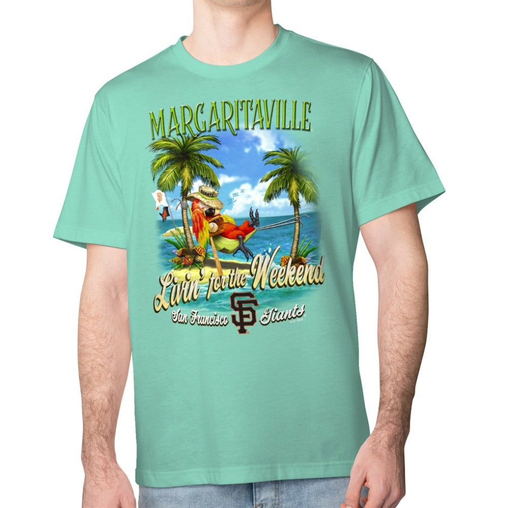 San Francisco Giants Margaritaville Livin' for the Weekend T-Shirt - Mint