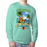Baltimore Orioles Margaritaville Livin' for the Weekend Long Sleeve T-Shirt - Mint