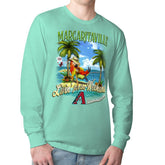 Arizona Diamondbacks Margaritaville Livin' for the Weekend Long Sleeve T-Shirt - Mint