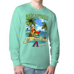 Arizona Diamondbacks Margaritaville Livin' for the Weekend Long Sleeve T-Shirt - Mint