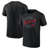 Carolina Hurricanes Colorblock Puck T-Shirt Black