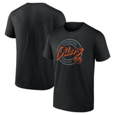 Edmonton Oilers Colorblock Puck T-Shirt Black
