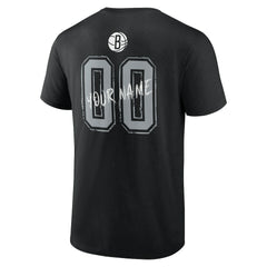 Brooklyn Nets Hustle Custom T-Shirt - Black online