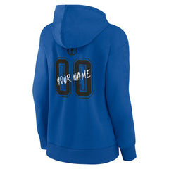 Dallas Mavericks Women's Hustle Custom Pullover Hoodie sale - Blue cheap