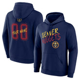 Denver Nuggets Hustle Custom Pullover Hoodie sale - Navy cheap