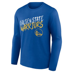 Golden State Warriors Hustle Custom Long Sleeve T-Shirt sale - Royal online