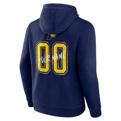 Indiana Pacers Hustle Custom Pullover Hoodie - Navy online