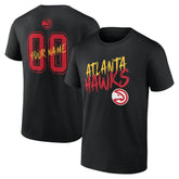 Atlanta Hawks Hustle Custom T-Shirt - Black shop