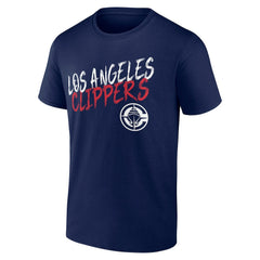 LA Clippers Hustle Custom T-Shirt - Navy discount