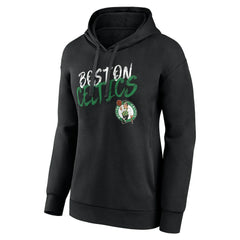Boston Celtics Women's Hustle Custom Pullover Hoodie - Black sale
