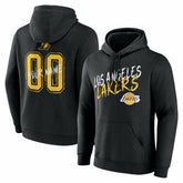 Los Angeles Lakers Hustle Custom Pullover Hoodie - Black for sale