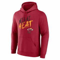 Miami Heat Hustle Custom Pullover Hoodie - Red for sale