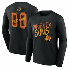 Phoenix Suns Hustle Custom Long Sleeve T-Shirt - Black on sale