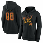 Phoenix Suns Women's Hustle Custom Pullover Hoodie - Black online