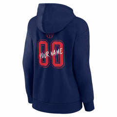 Washington Wizards Women's Hustle Custom Pullover Hoodie - Navy on sale