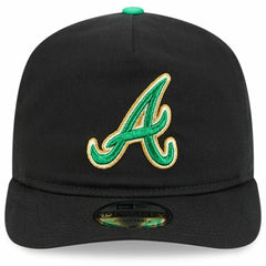 Atlanta Braves 2026 St. Patrick's Day 19TWENTY Adjustable Hat - Black | New Era