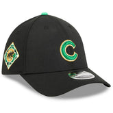 Chicago Cubs 2026 St. Patrick's Day 39THIRTY Flex Hat - Black | New Era