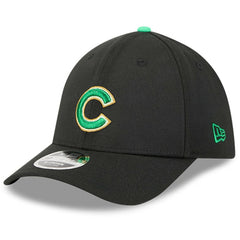 Chicago Cubs 2026 St. Patrick's Day 39THIRTY Flex Hat - Black | New Era