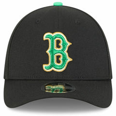 Boston Red Sox 2026 St. Patrick's Day 39THIRTY Flex Hat - Black | New Era