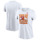 Tampa Bay Buccaneers Women's 50th Season T-Shirt - White | Nike on sale