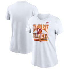 Tampa Bay Buccaneers Women's 50th Season T-Shirt - White | Nike on sale