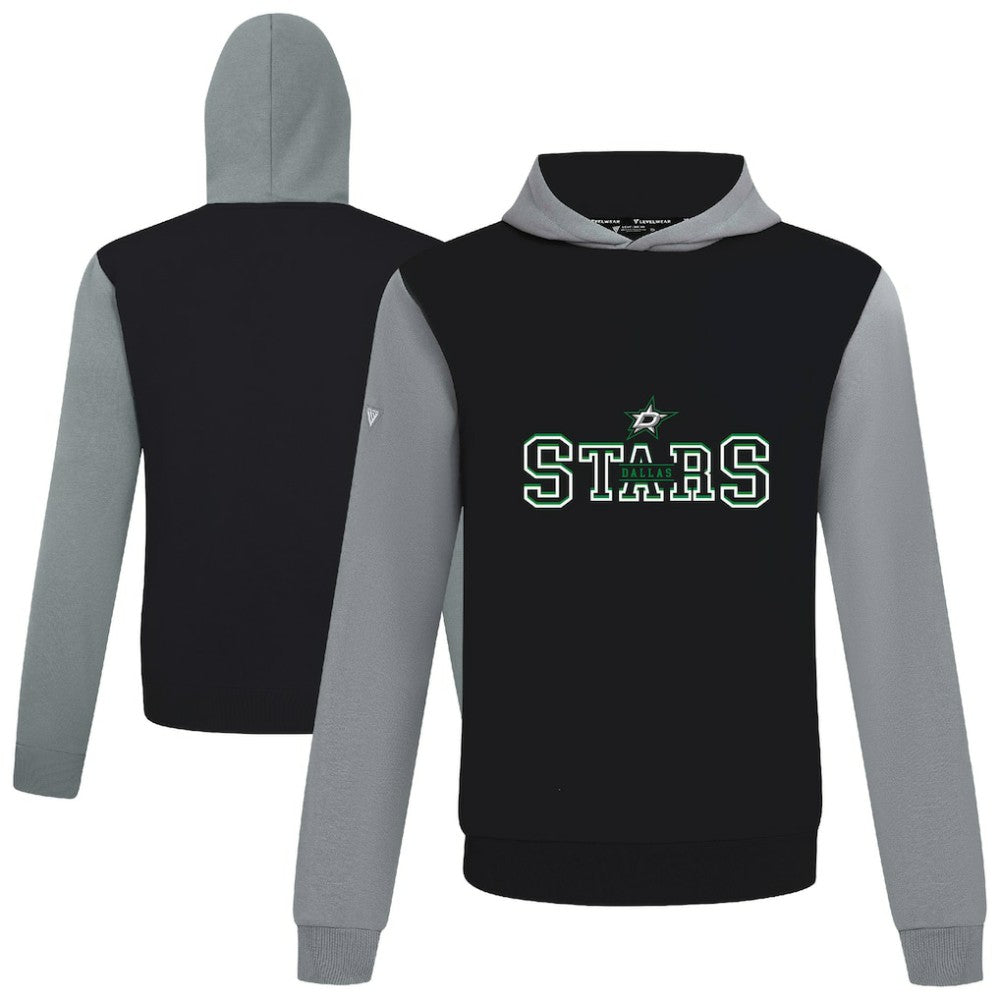 Dallas Stars Levelwear Ultimate Journey Pullover Hoodie Black/Gray