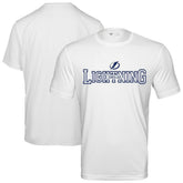 Tampa Bay Lightning Levelwear Anthem Journey Performance T-Shirt White