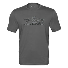 Los Angeles Kings Levelwear Anthem Journey Performance T-Shirt Charcoal