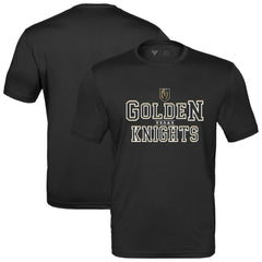 Vegas Golden Knights Levelwear Anthem Journey Performance T-Shirt Black