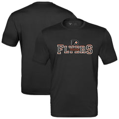 Philadelphia Flyers Levelwear Anthem Journey Performance T-Shirt Black