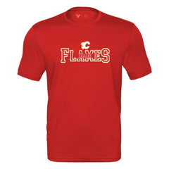Calgary Flames Levelwear Anthem Journey Performance T-Shirt Red
