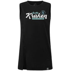 Seattle Kraken Levelwear Women's Influx Monument Tank Top Black