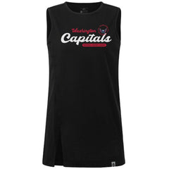 Washington Capitals Levelwear Women's Influx Monument Tank Top Black