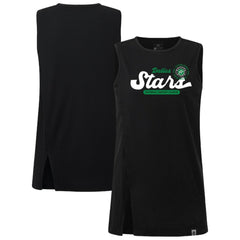 Dallas Stars Levelwear Women's Influx Monument Tank Top Black