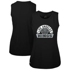Los Angeles Kings Levelwear Women's Macy Banner Arch Tank Top Black