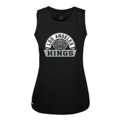 Los Angeles Kings Levelwear Women's Macy Banner Arch Tank Top Black