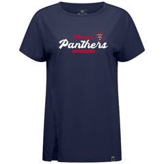 Florida Panthers Levelwear Women's Influx Monument T-Shirt Navy